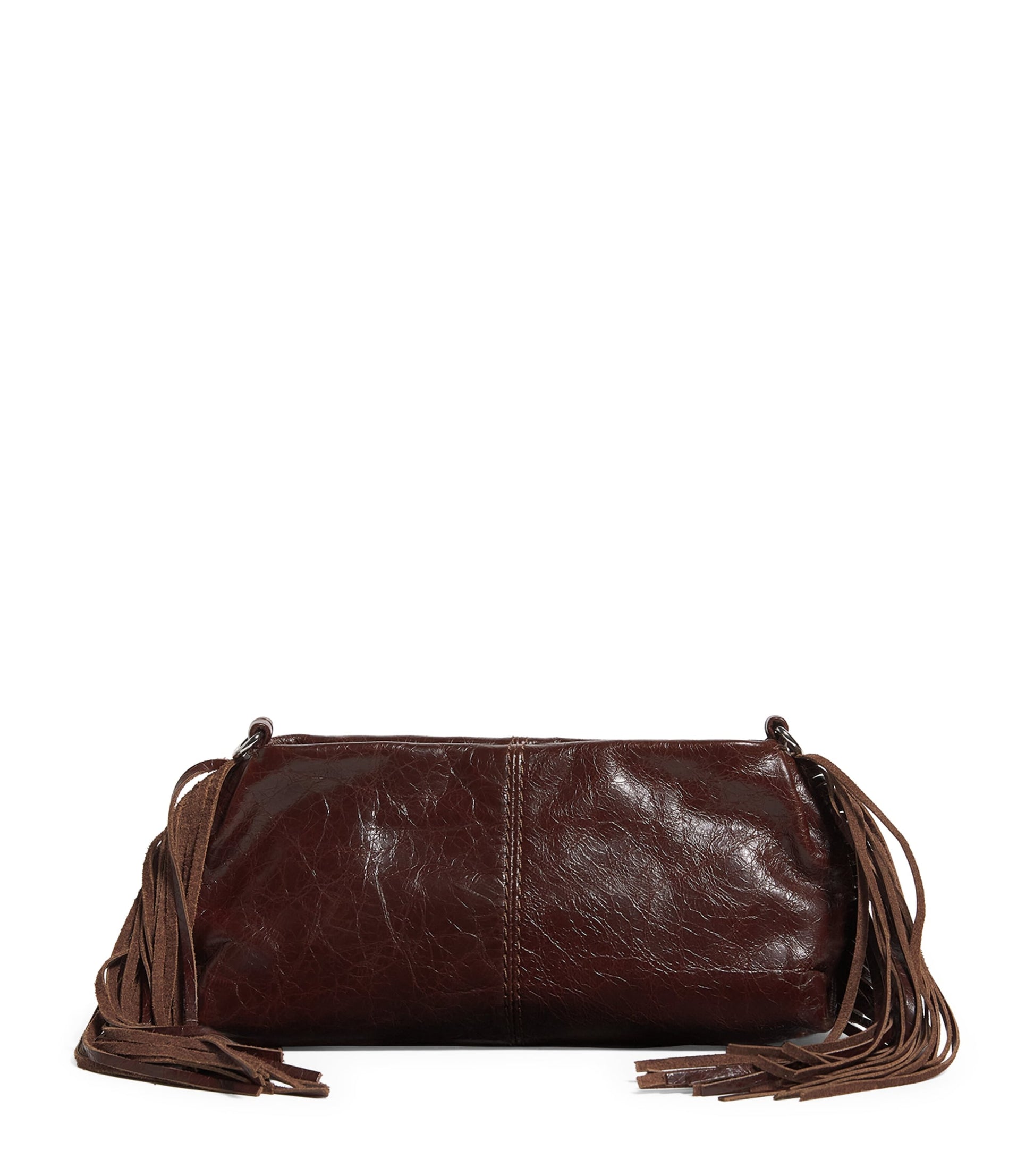 Leather Miss M Clutch Bag