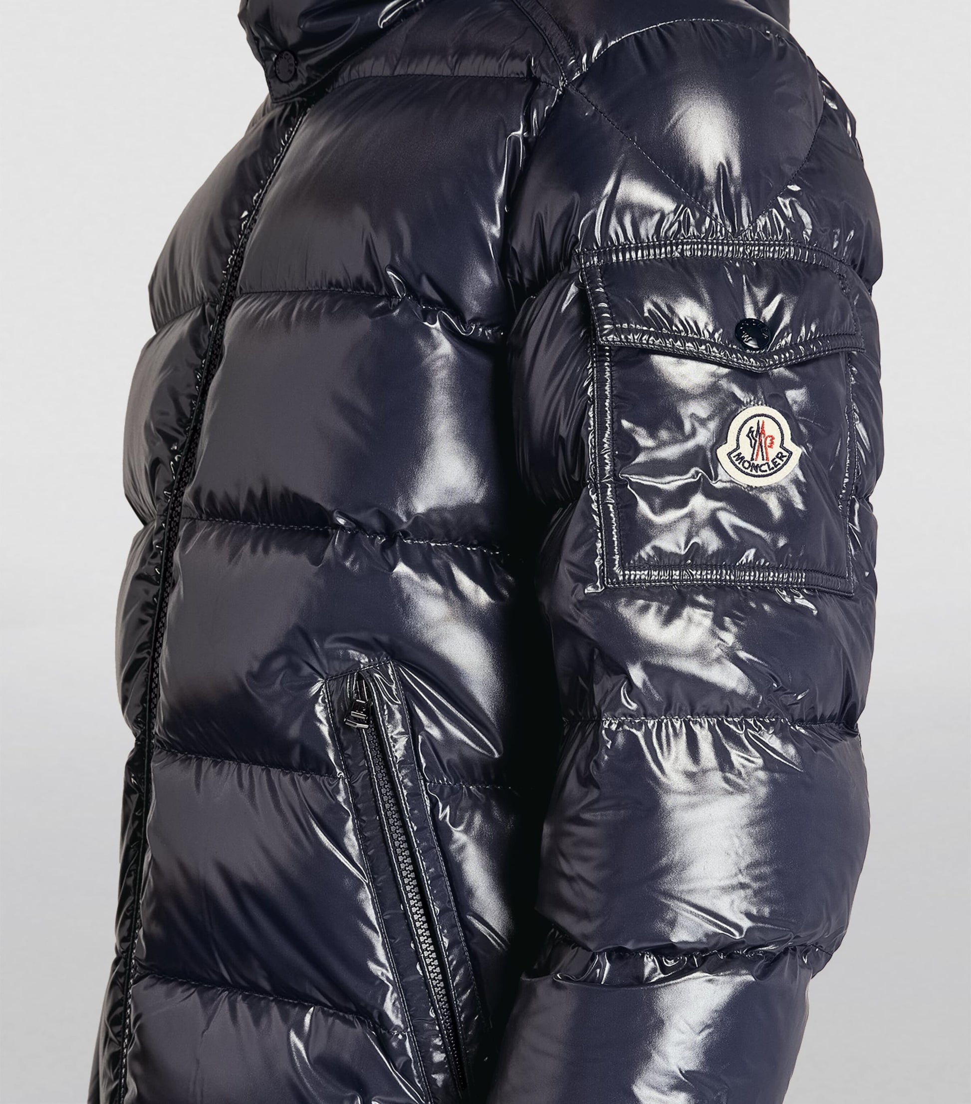 Navy Maya Puffer Jacket