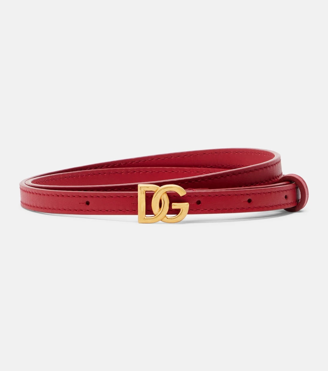 Dolce&Gabbana - DG leather belt