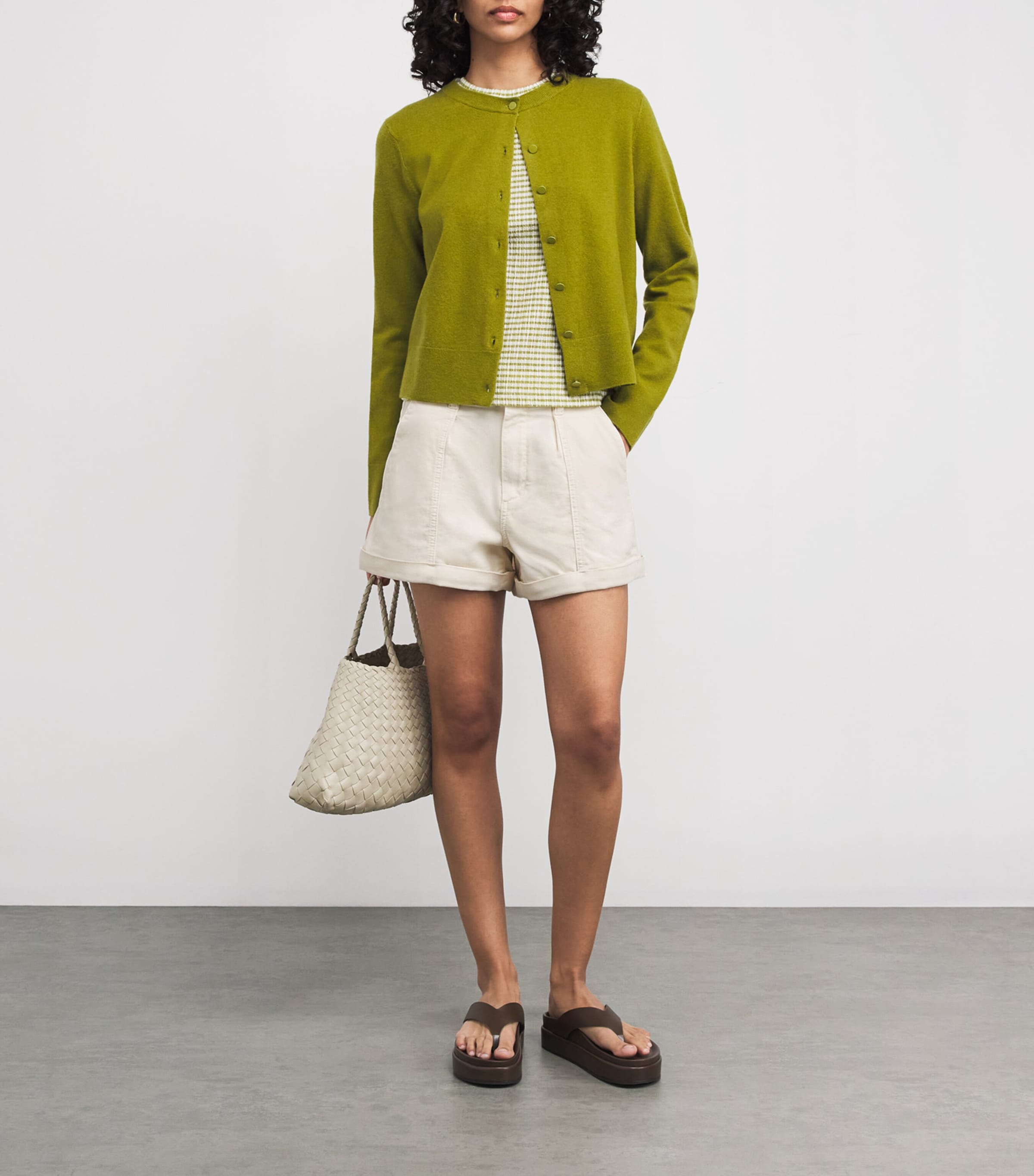 White Brooklyn Shorts