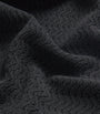 Black Knitted Polo Shirt