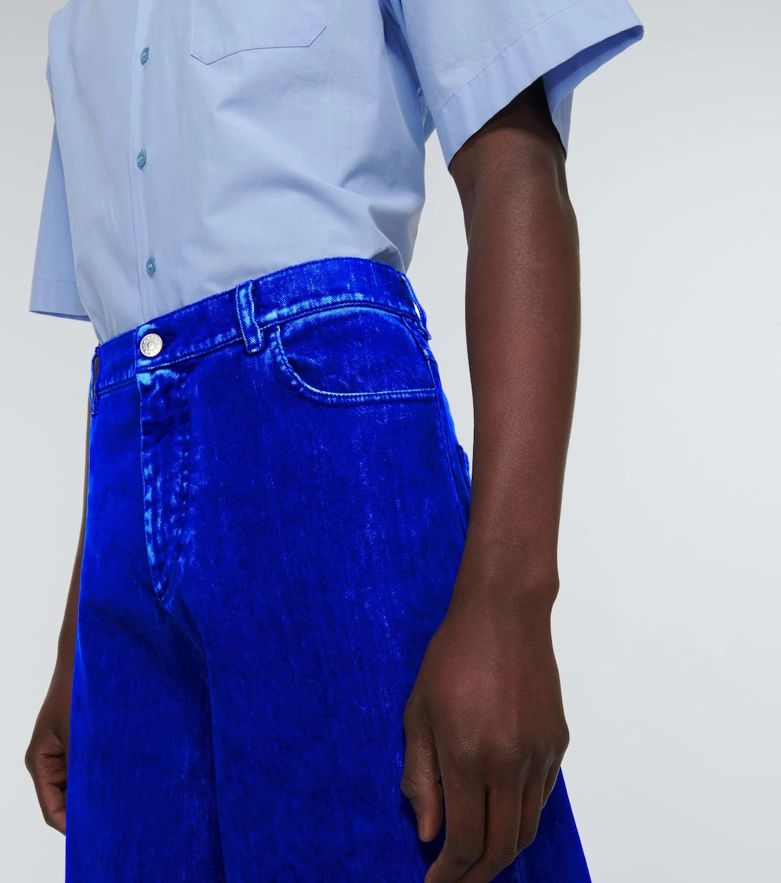 Marni - Mid-rise barrel-leg jeans