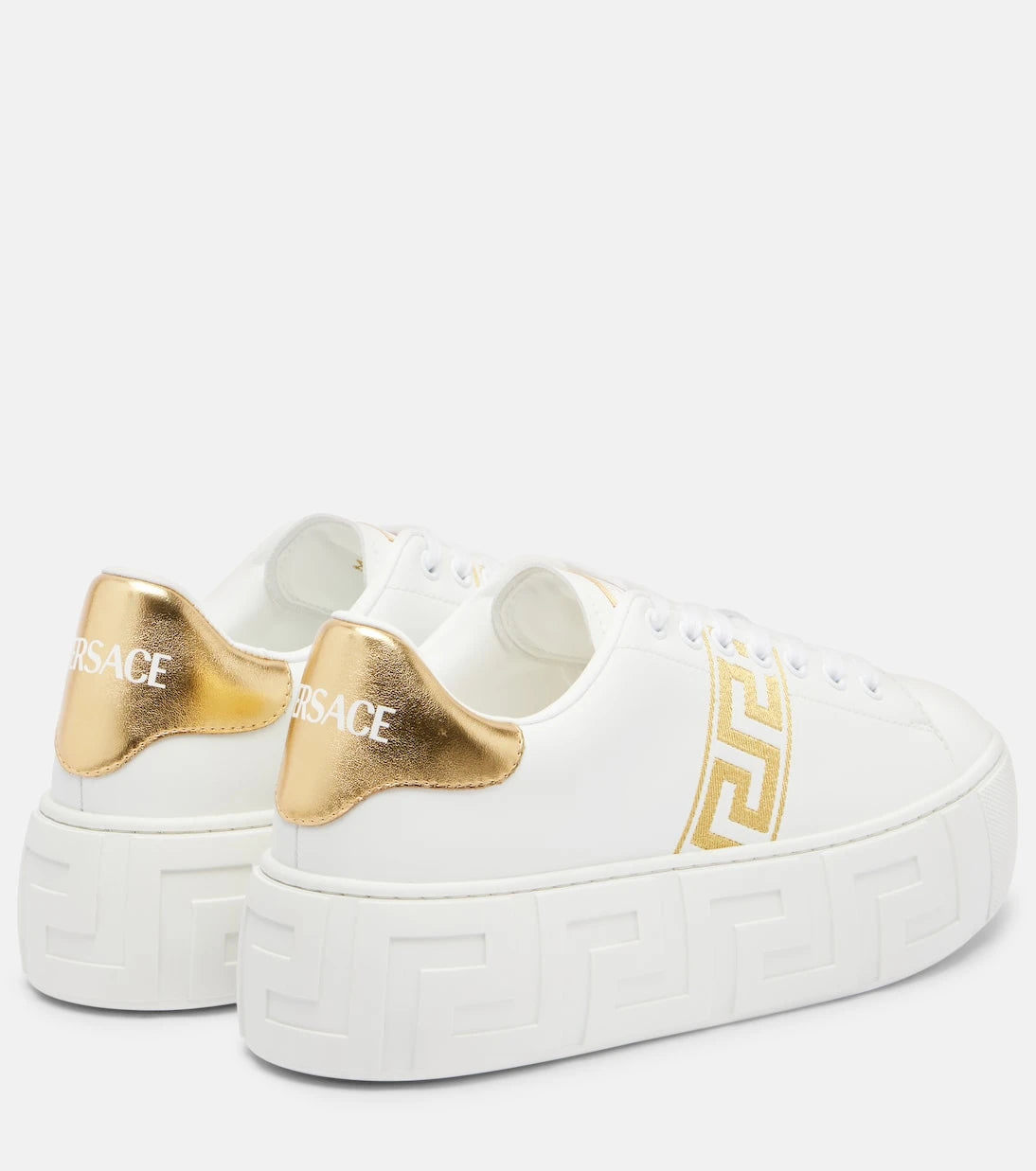 Versace - Greca embroidered sneakers