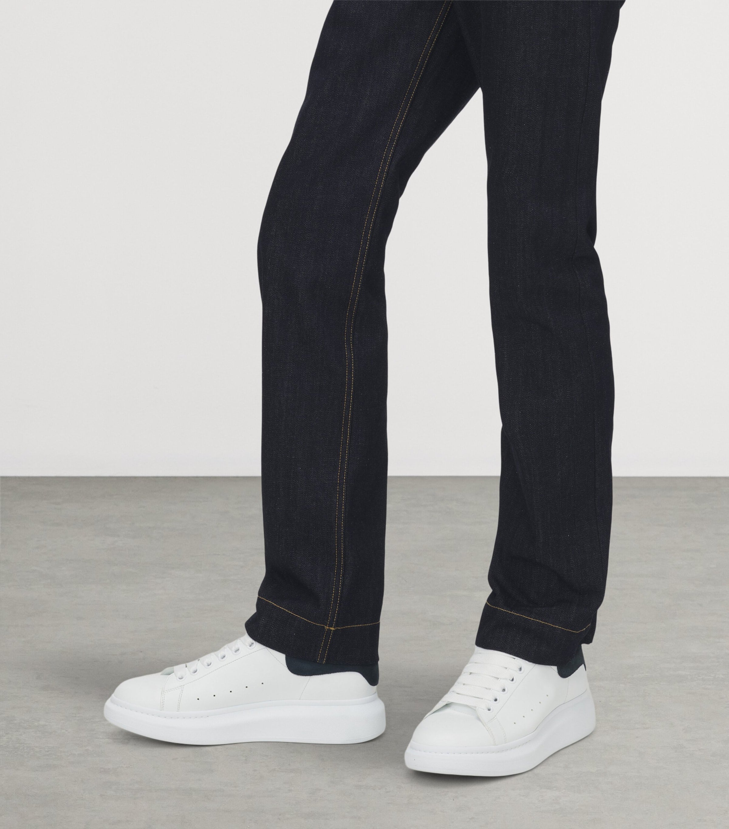 Leather Oversized Sneakers