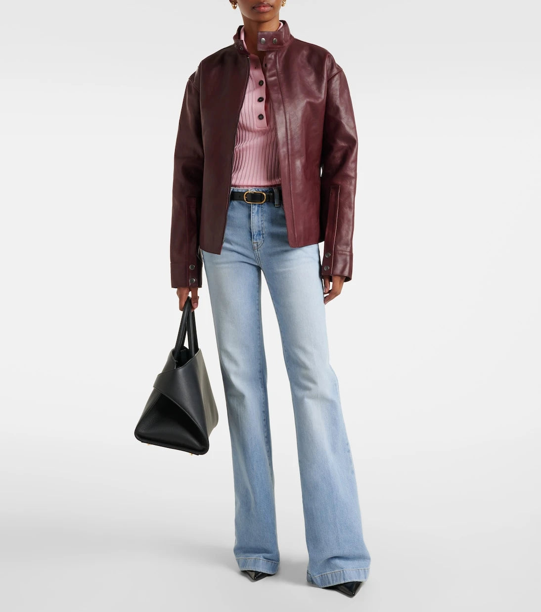 AG Jeans - Tropea high-rise flared jeans