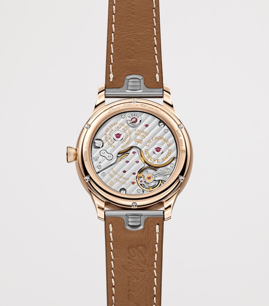 Chopard Rose Gold L.U.C Quattro Mark IV Watch 39mm