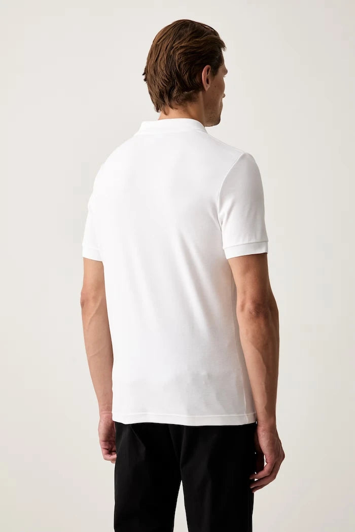 Lacoste erkek pamuklu yakalı tişört