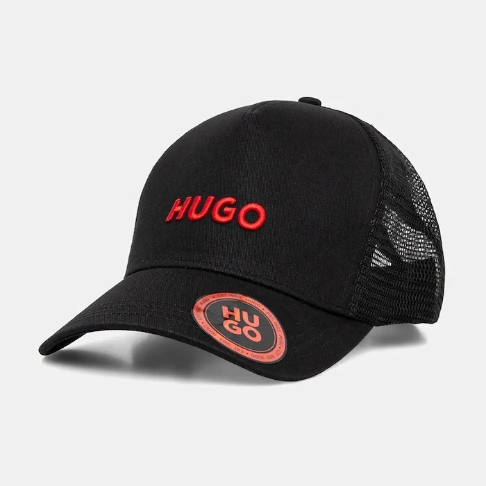 HUGO pamuklu erkek şapka Marsel-Trucker