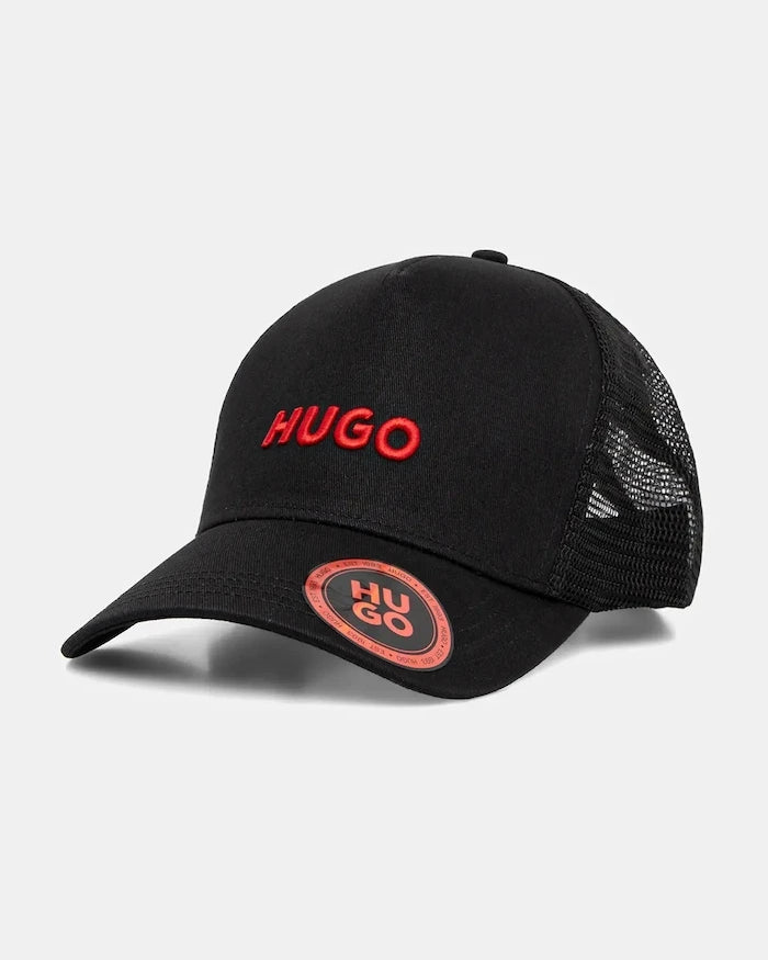 HUGO pamuklu erkek şapka Marsel-Trucker