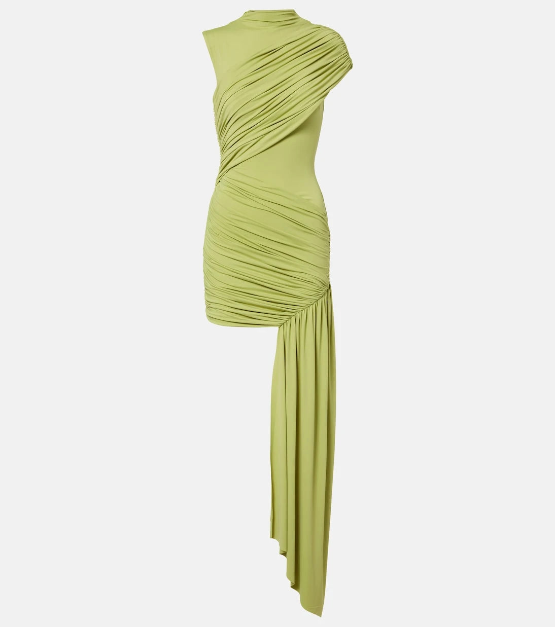 De La Vali - Ravenna draped jersey minidress