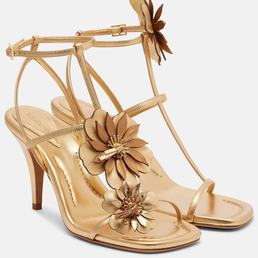 Zimmermann - Belara metallic leather sandals