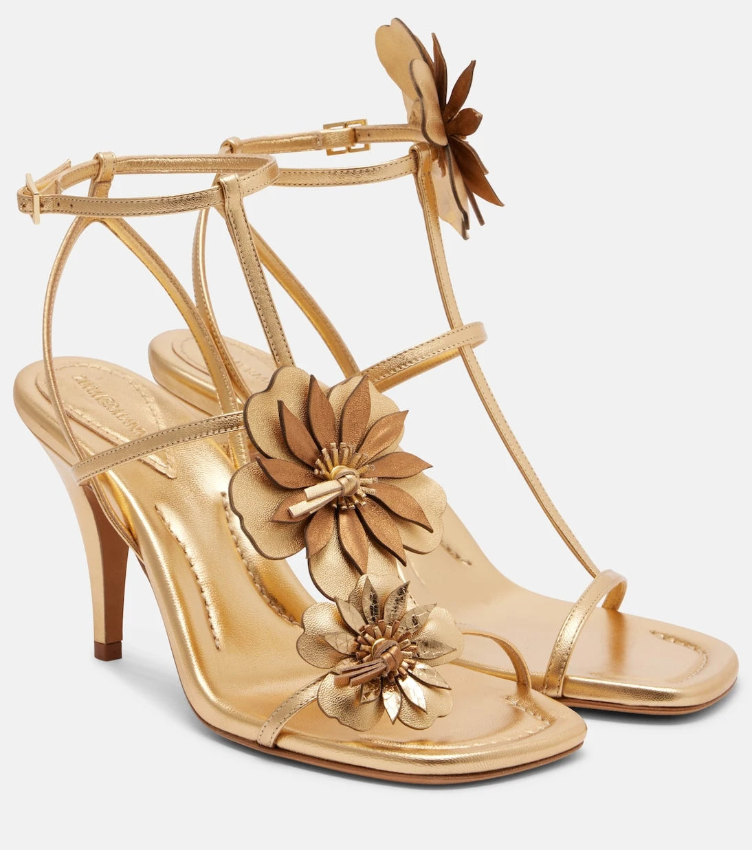 Zimmermann - Belara metallic leather sandals