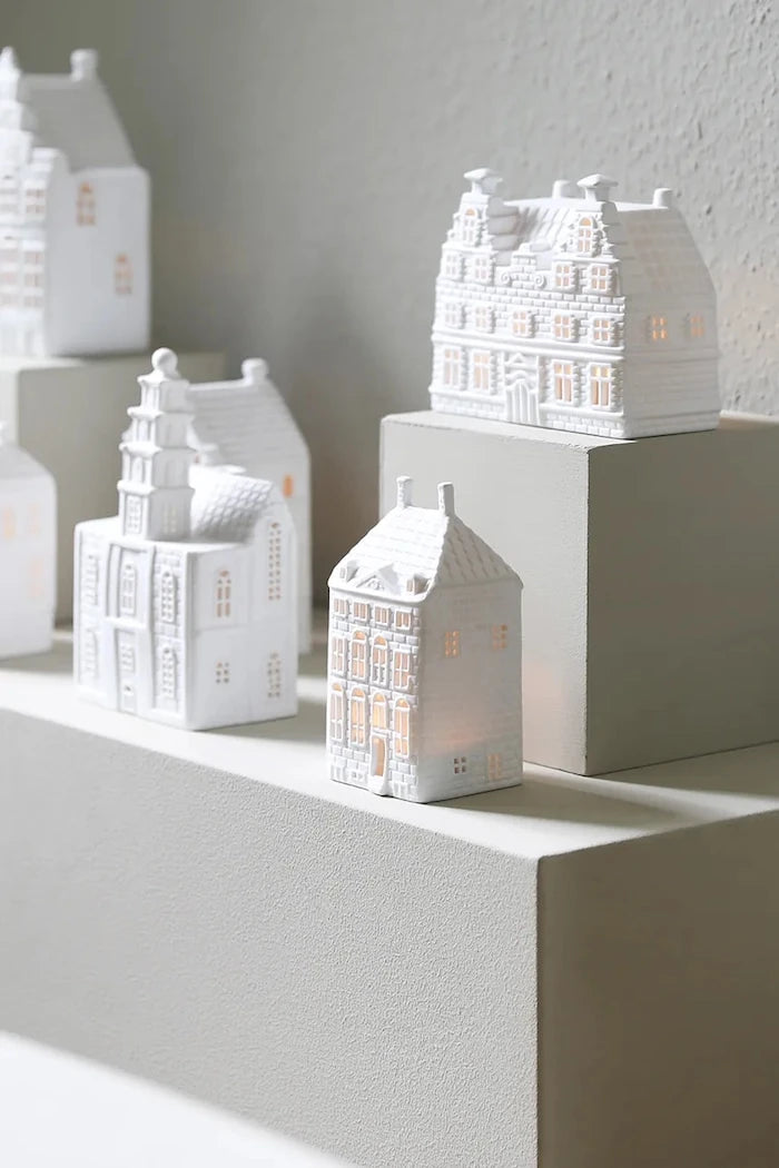 Dekoratif Şamdan &k amsterdam Canal House Duo Large