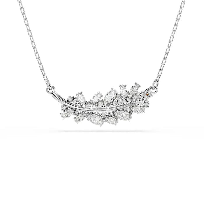 Swarovski metal ve zirkon taşlı kadın kolyesi VIENNA