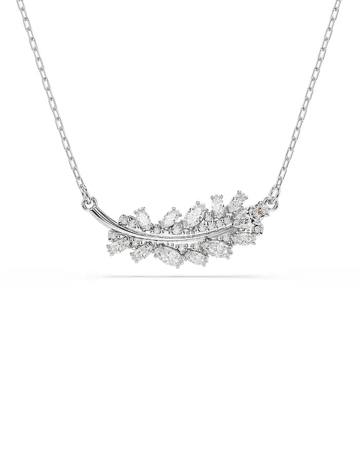 Swarovski metal ve zirkon taşlı kadın kolyesi VIENNA