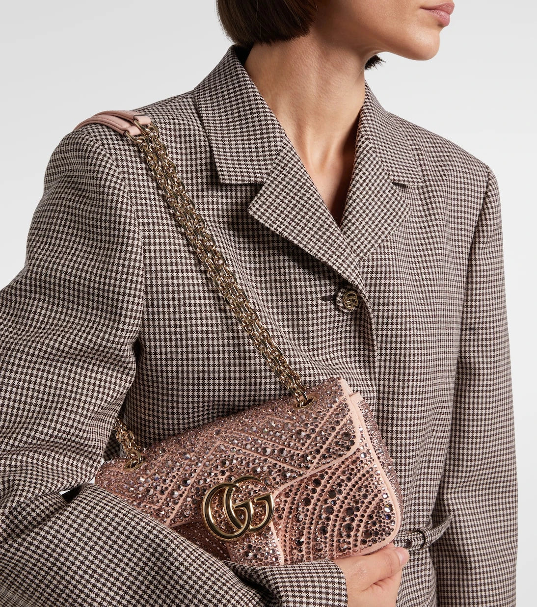 Gucci - GG Marmont Small leather shoulder bag