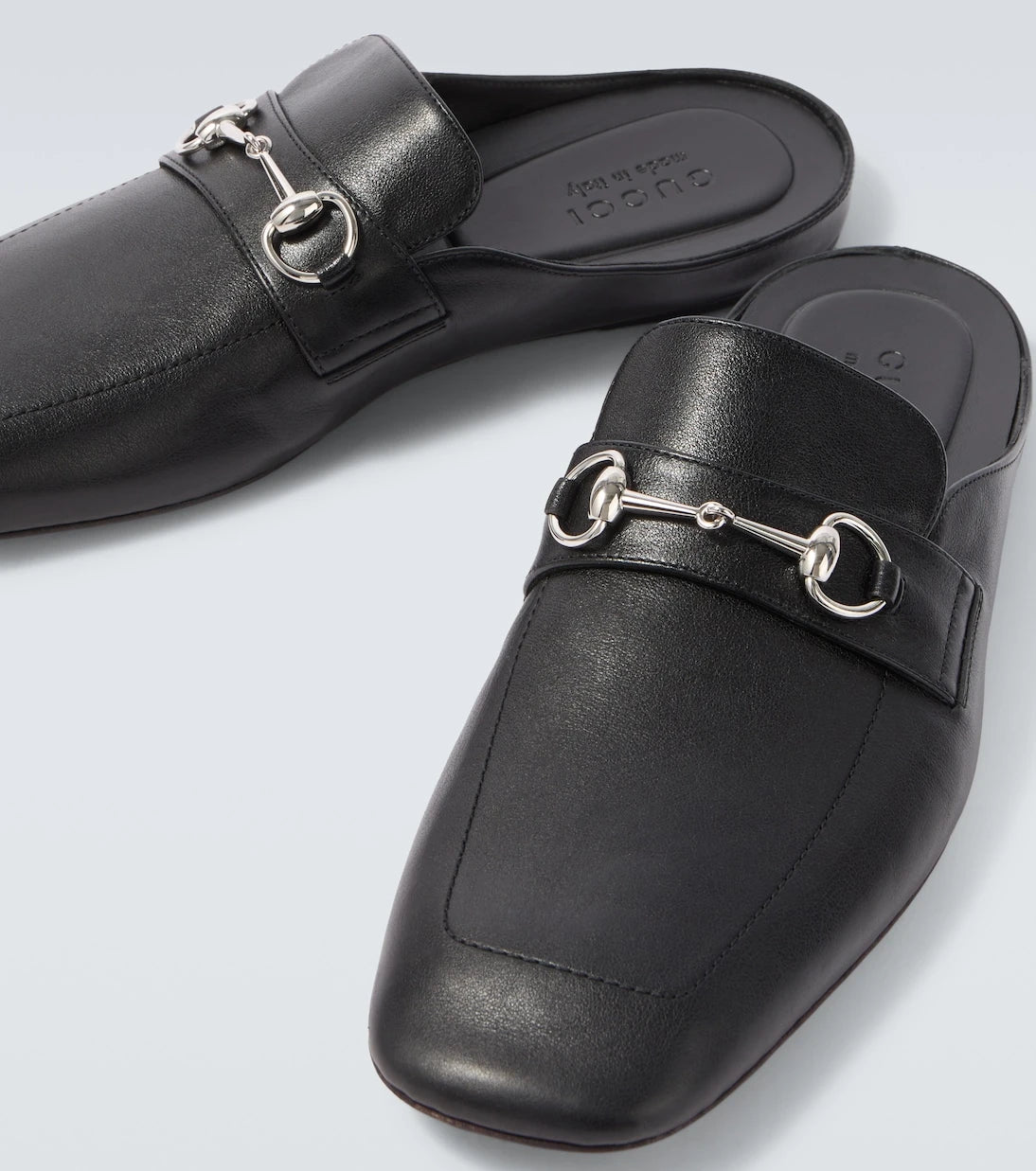 Gucci - Ragazzo leather mules