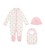 Ralph Lauren Kids Cotton All-In-One, Hat and Bib Set (3-9 Months)