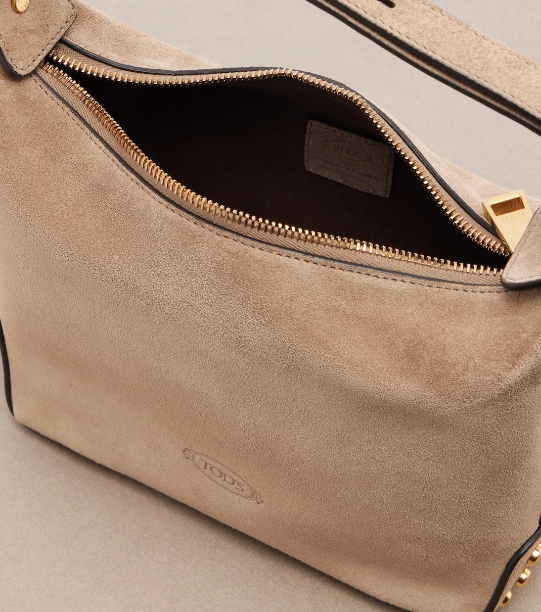 Tod's - Sacca Mini suede shoulder bag