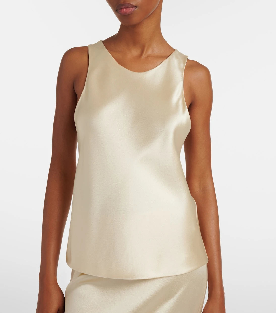 The Row - Silk satin top