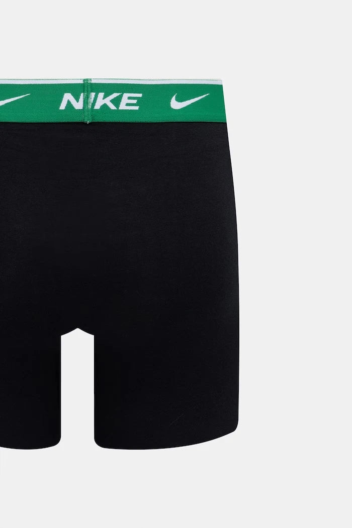 Nike pamuk ve elastanlı erkek dar boxer 3'lü paket