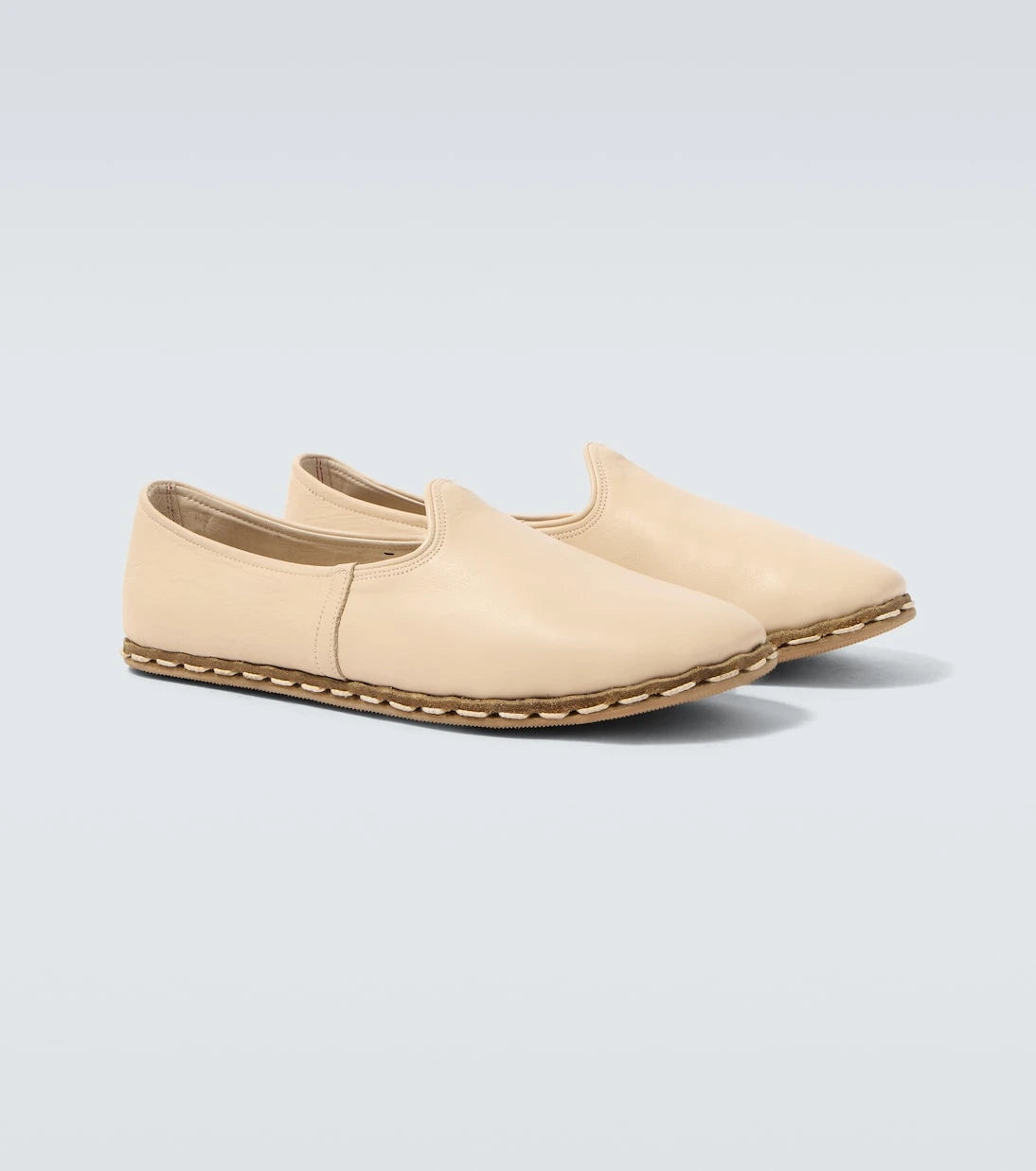 Sabah - Sabah leather slip-on shoes