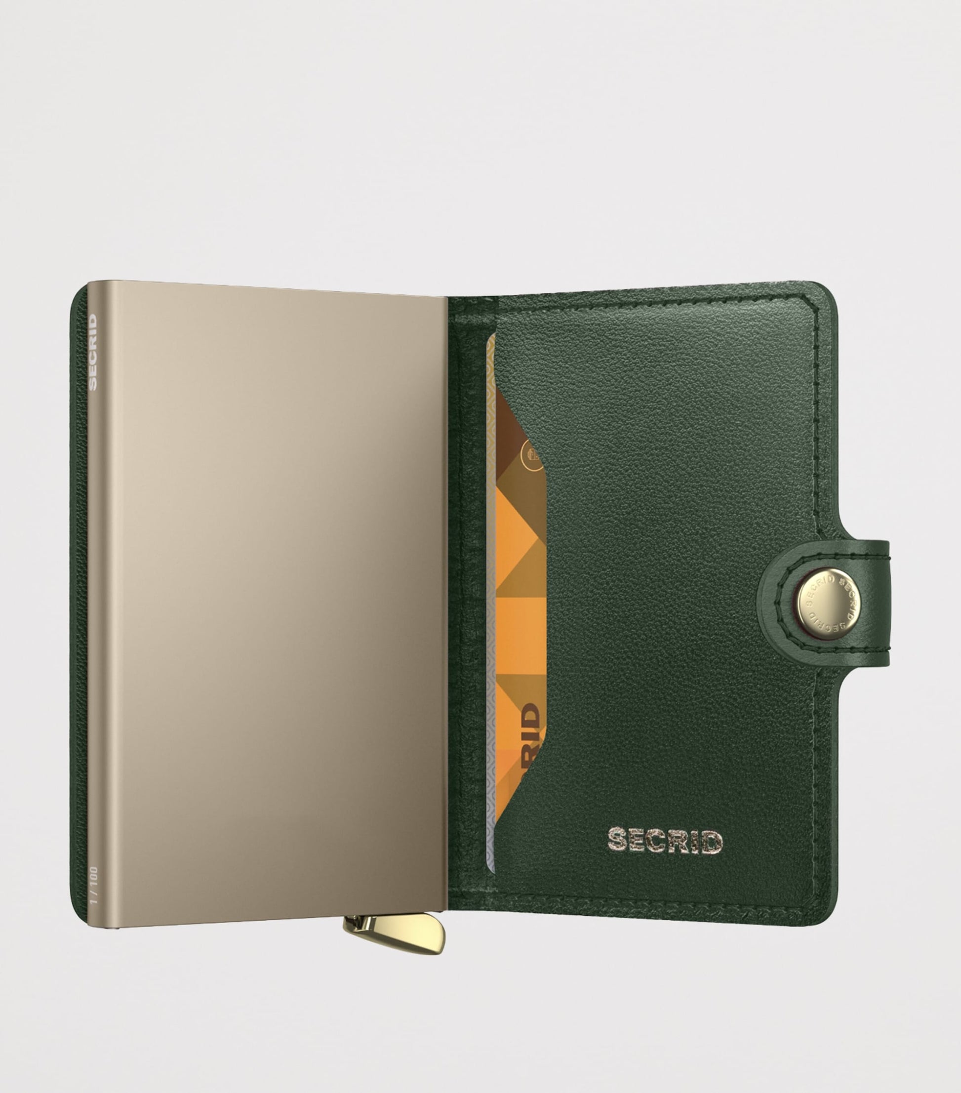 Secrid Premium Leather Embossed Diamond Miniwallet