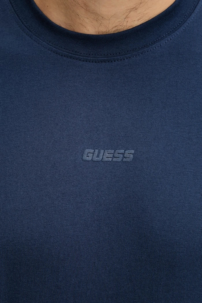 Памучна тениска Guess GIANO