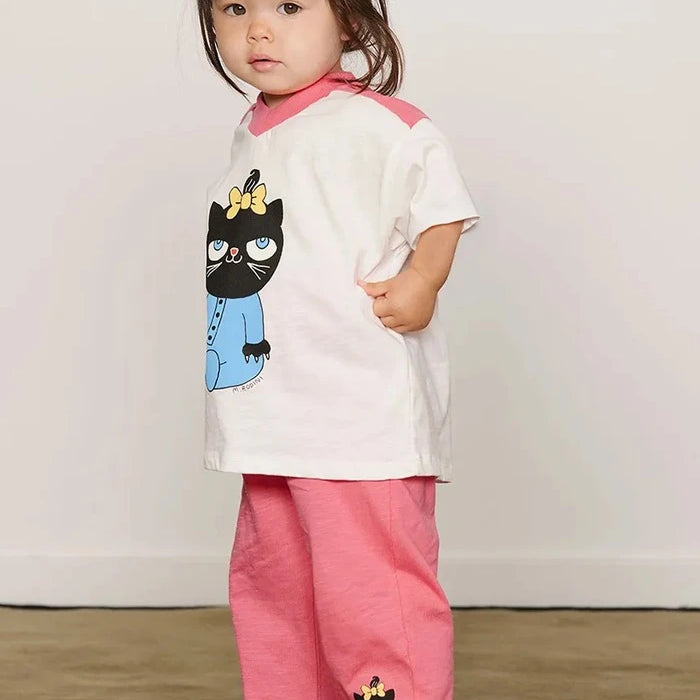 Mini Rodini комплект за деца от памук Cat