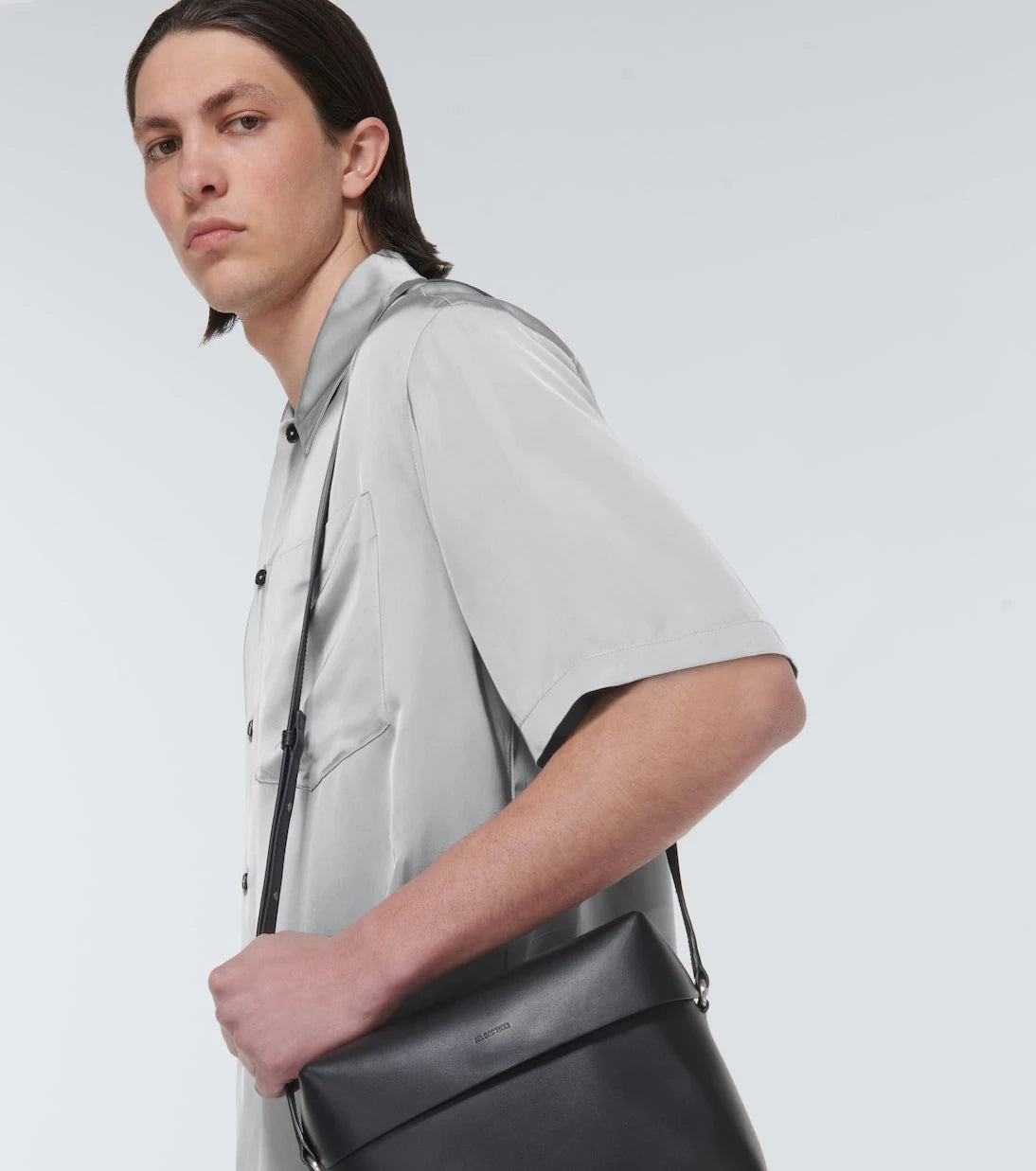 Jil Sander - Shirt 36 satin bowling shirt
