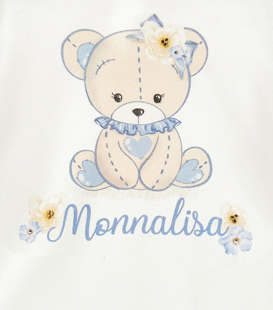Cotton Teddy Bear Top (6-36 Months)