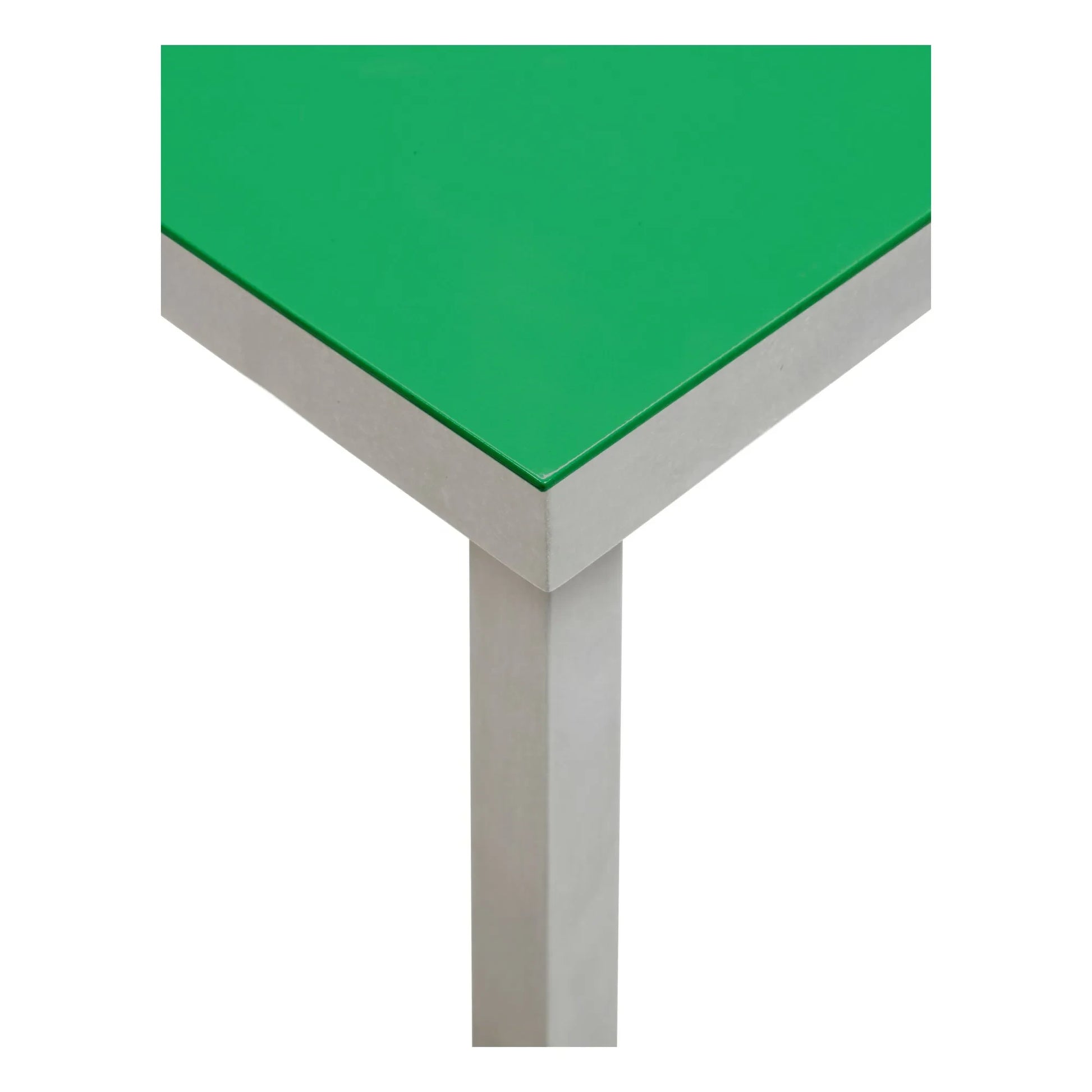 Valerie Objects - Alu dining table, Muller Van Severen | Green