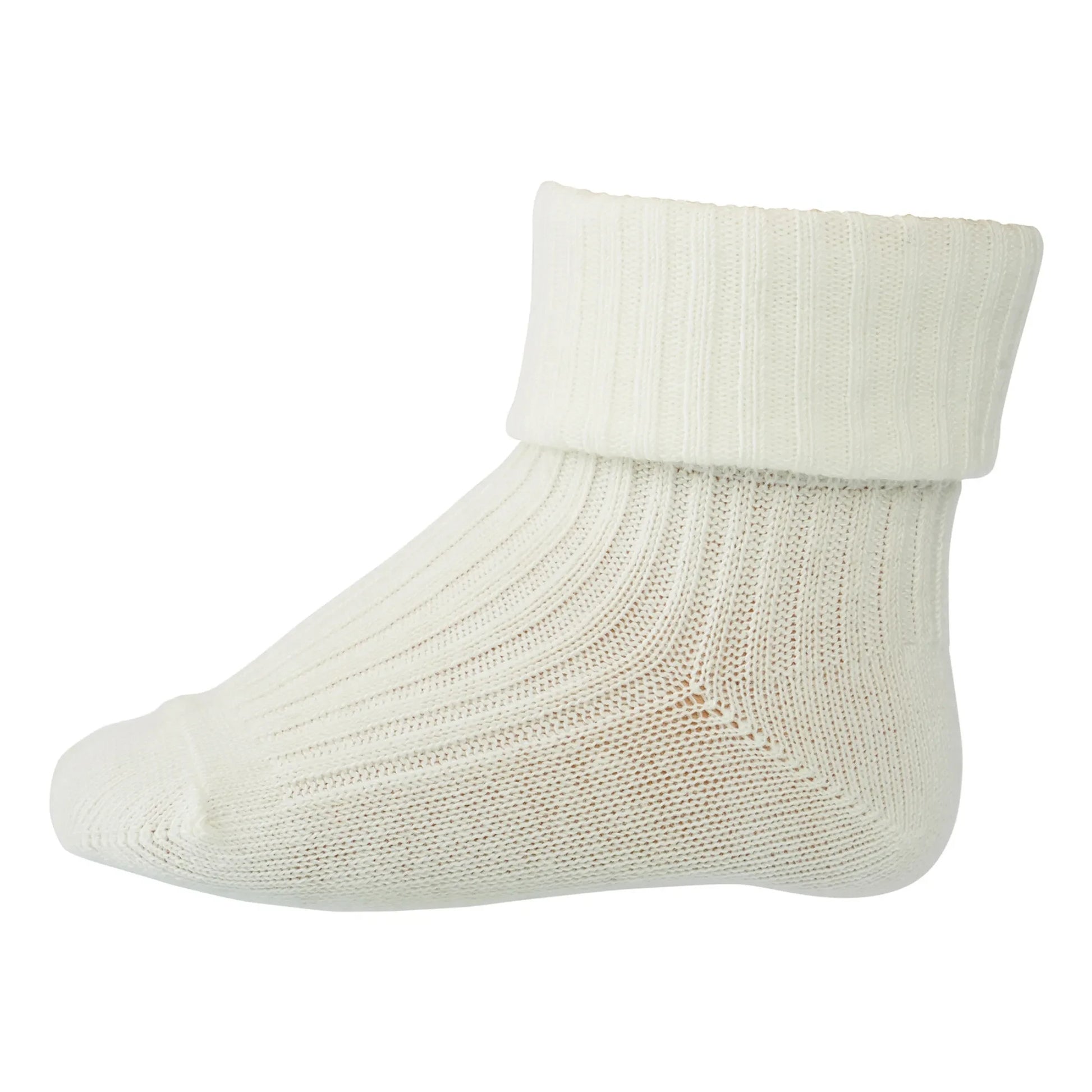 Mp Denmark - Rib cotton socks | Off white
