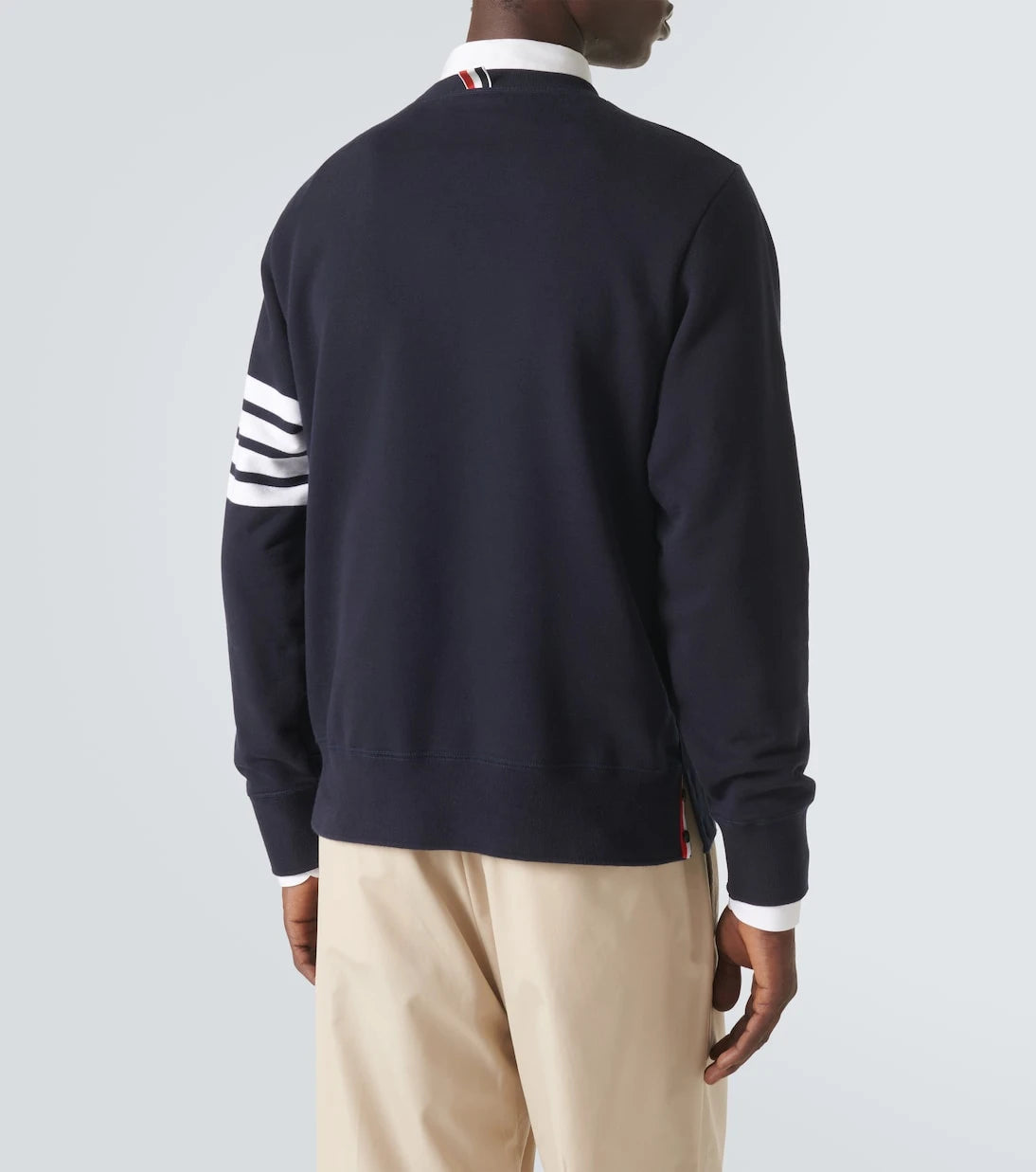 Thom Browne - 4-Bar cotton classic sweatshirt