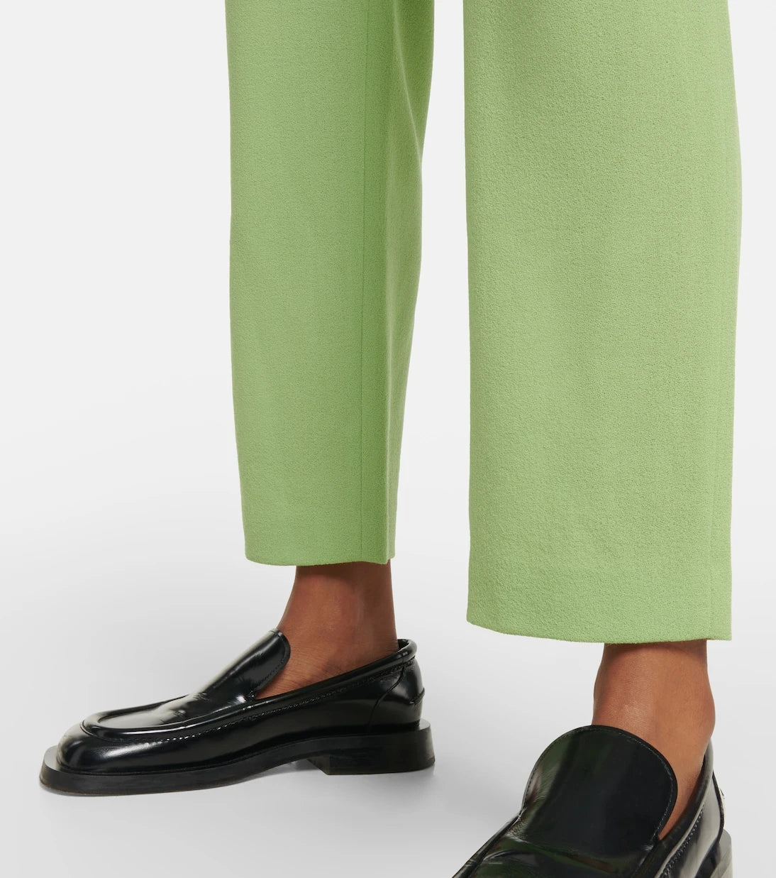 Blazé Milano - High-rise straight virgin wool pants