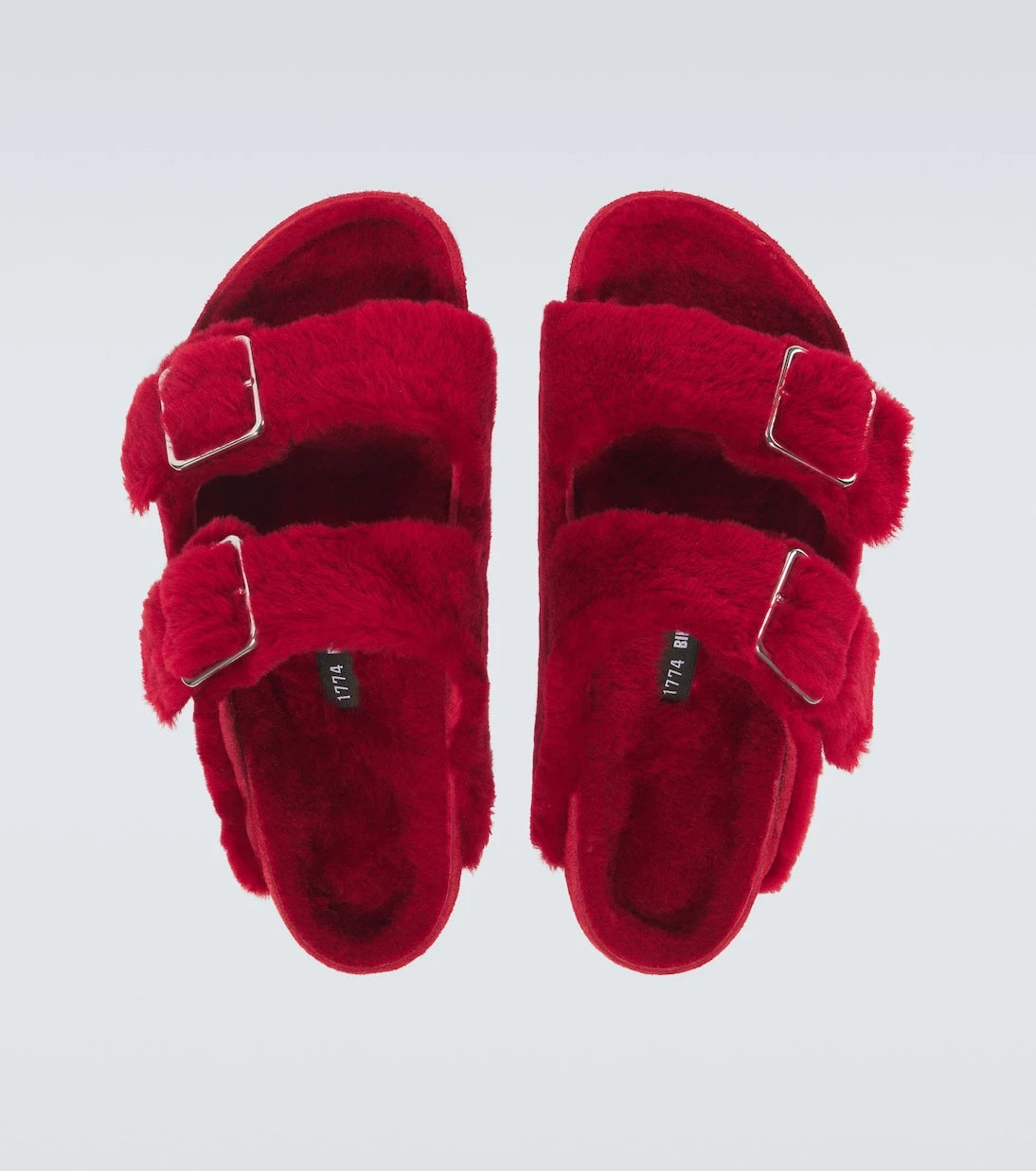 Birkenstock 1774 - Arizona 1774 shearling-lined suede sandals