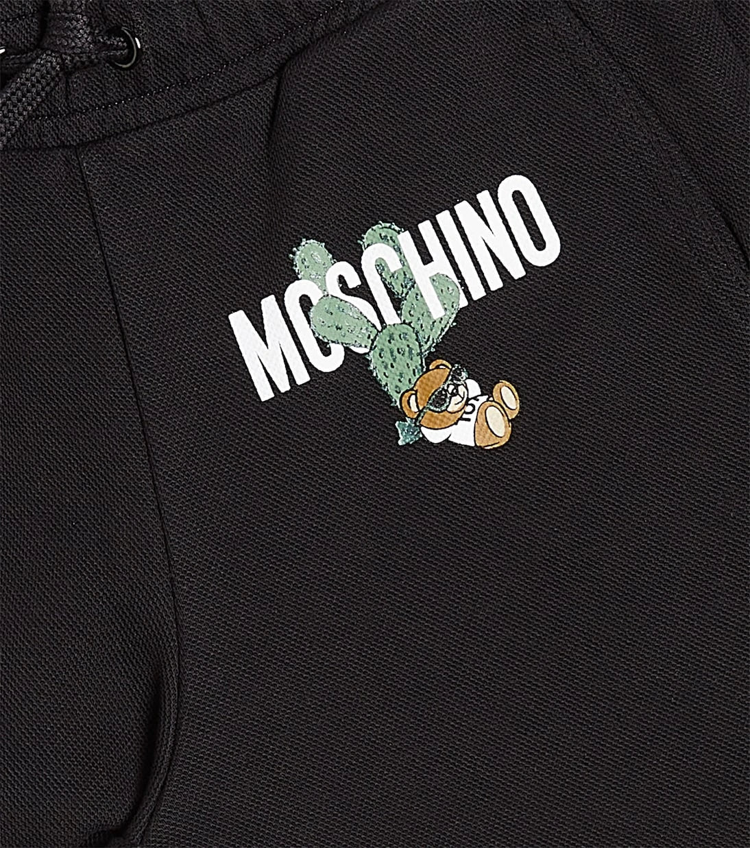 Moschino Kids - Teddy Bear cotton sweatpants