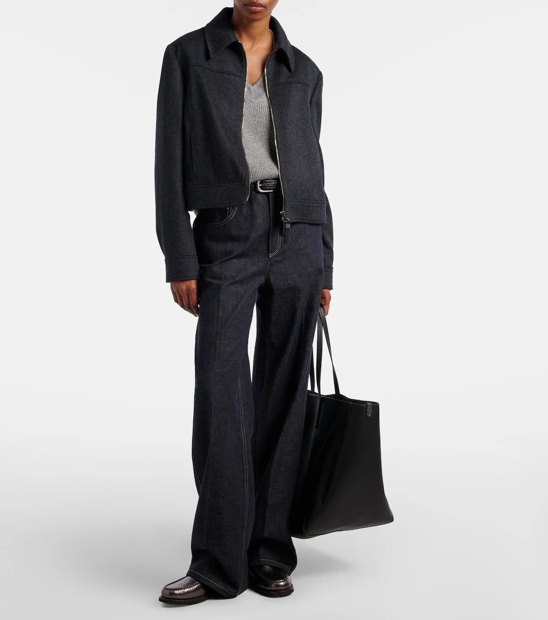 Brunello Cucinelli - Wide-leg jeans