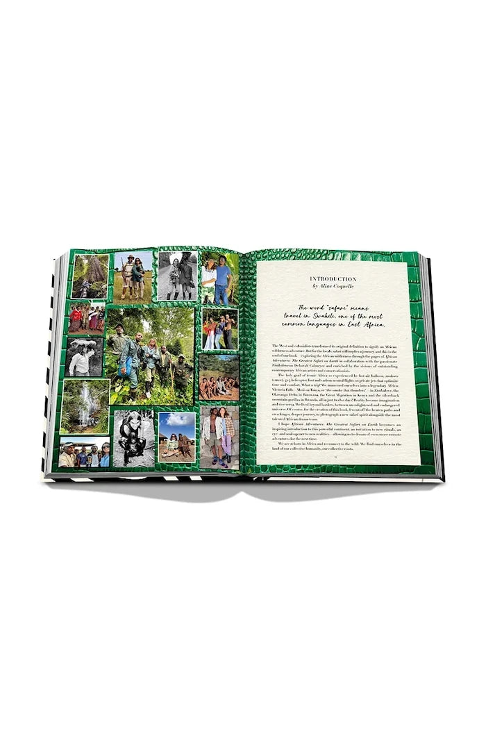 Assouline fotoğraf kitabı African Adventures: The Greatest Safari on Earth, Aline Coquelle