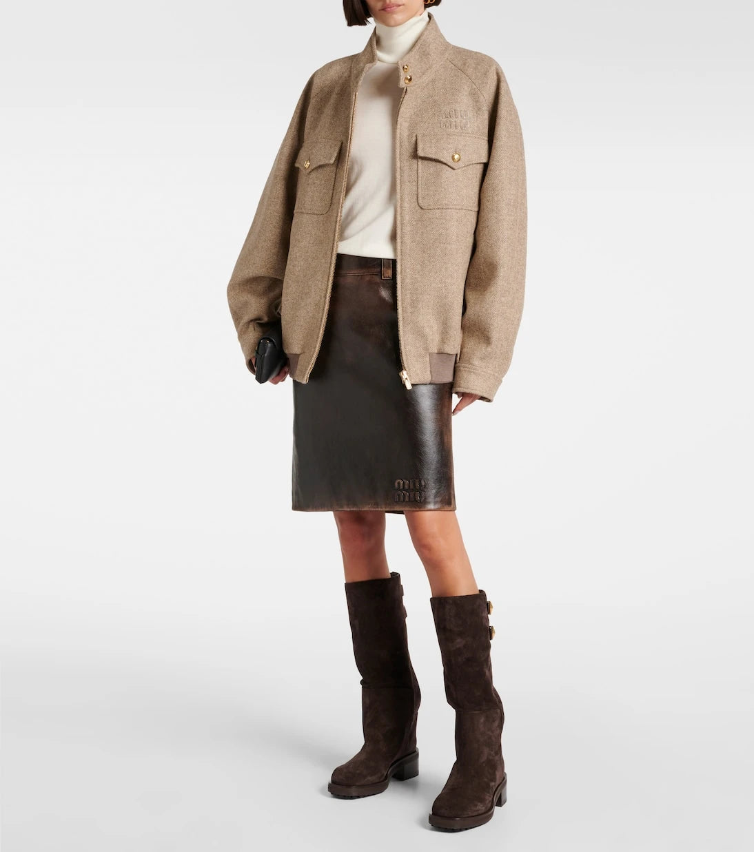 Jimmy Choo - Brooklyn Kb 50 suede knee-high boots