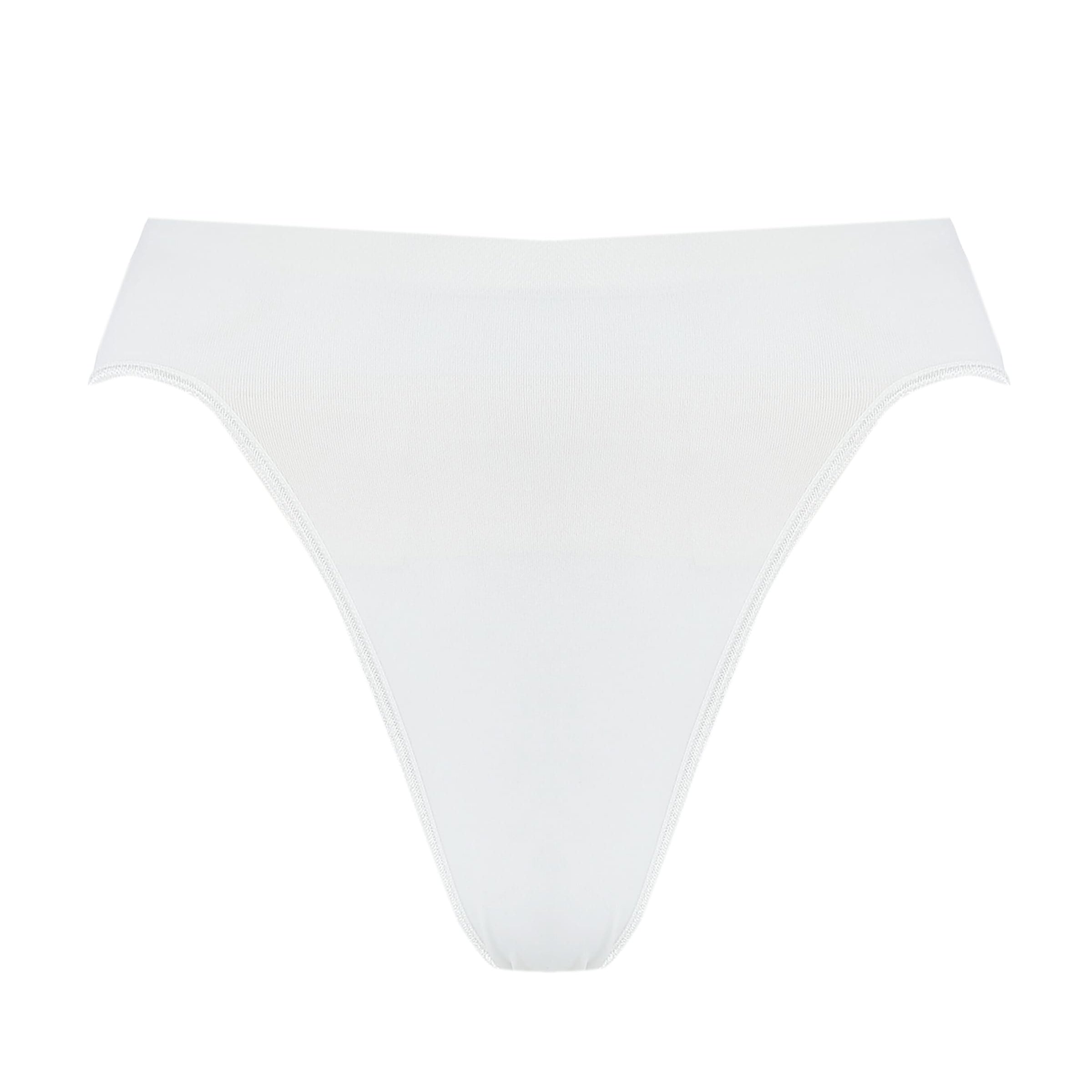 White Touch Feeling Midi Briefs
