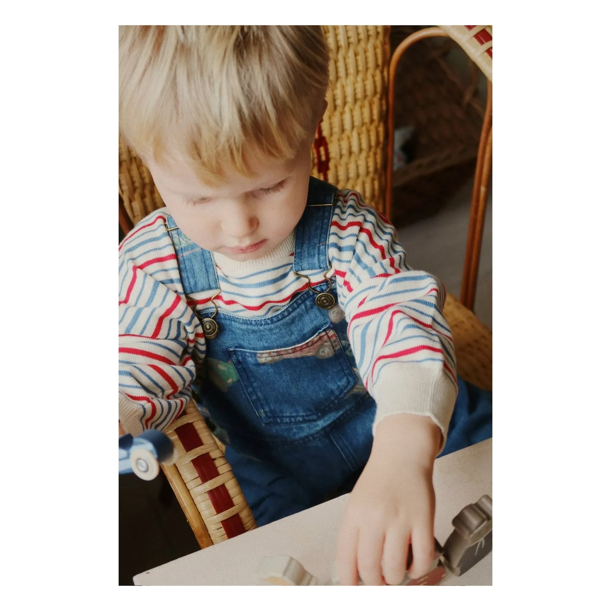 Konges Sløjd - Manis Striped Sweater | Ecru