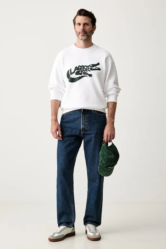 Lacoste erkek pamuklu sweatshirt
