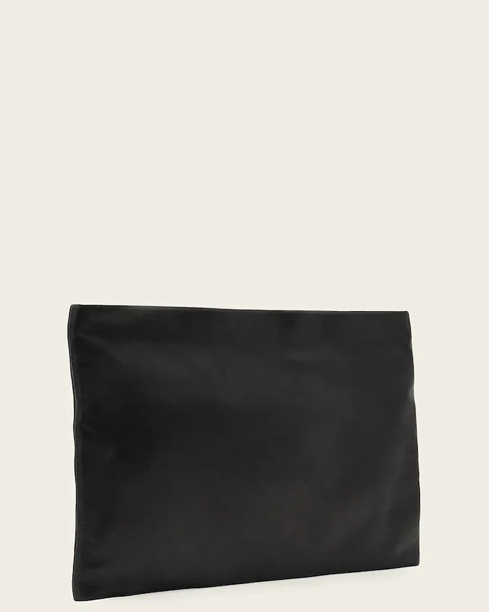 AllSaints kadın deri clutch BETTINA