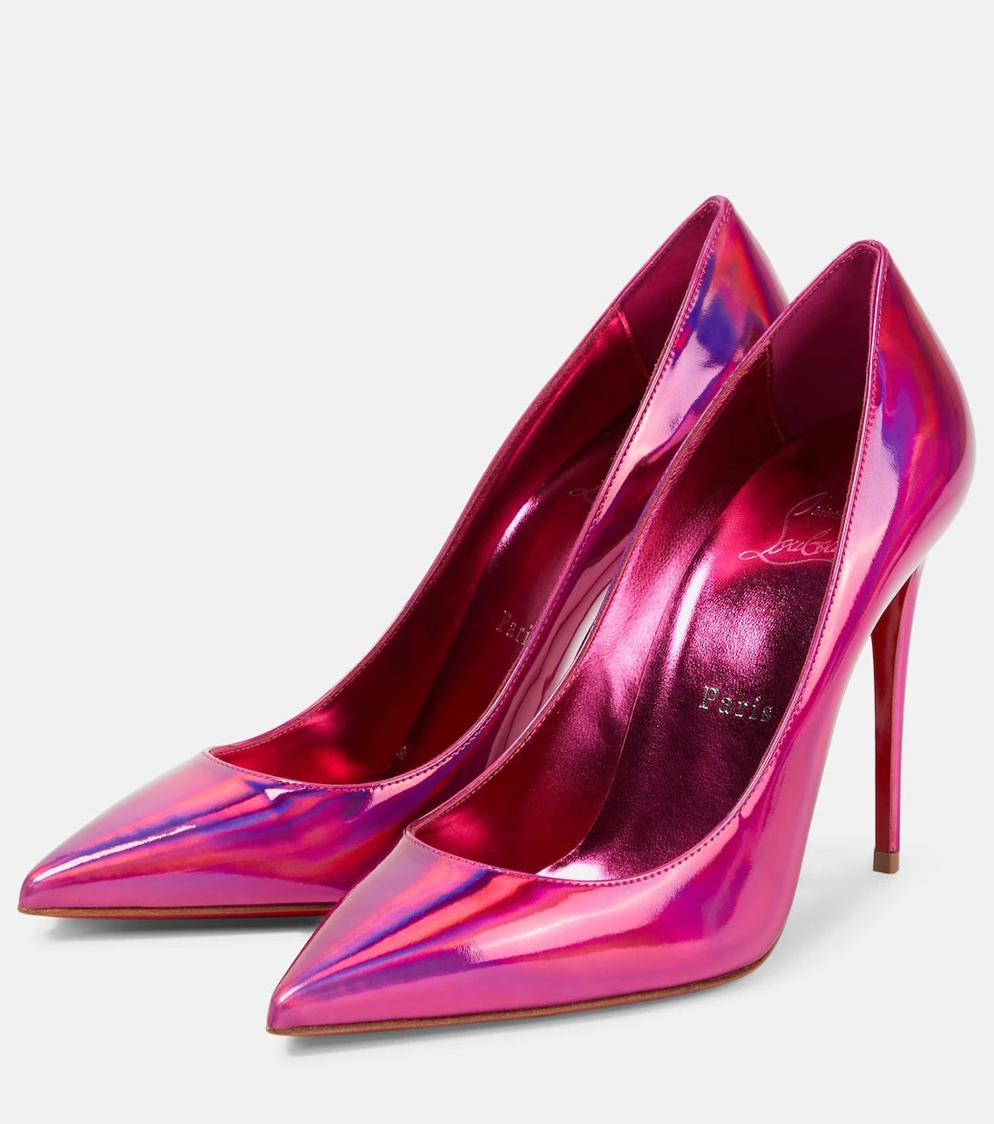 Christian Louboutin - Kate patent leather pumps