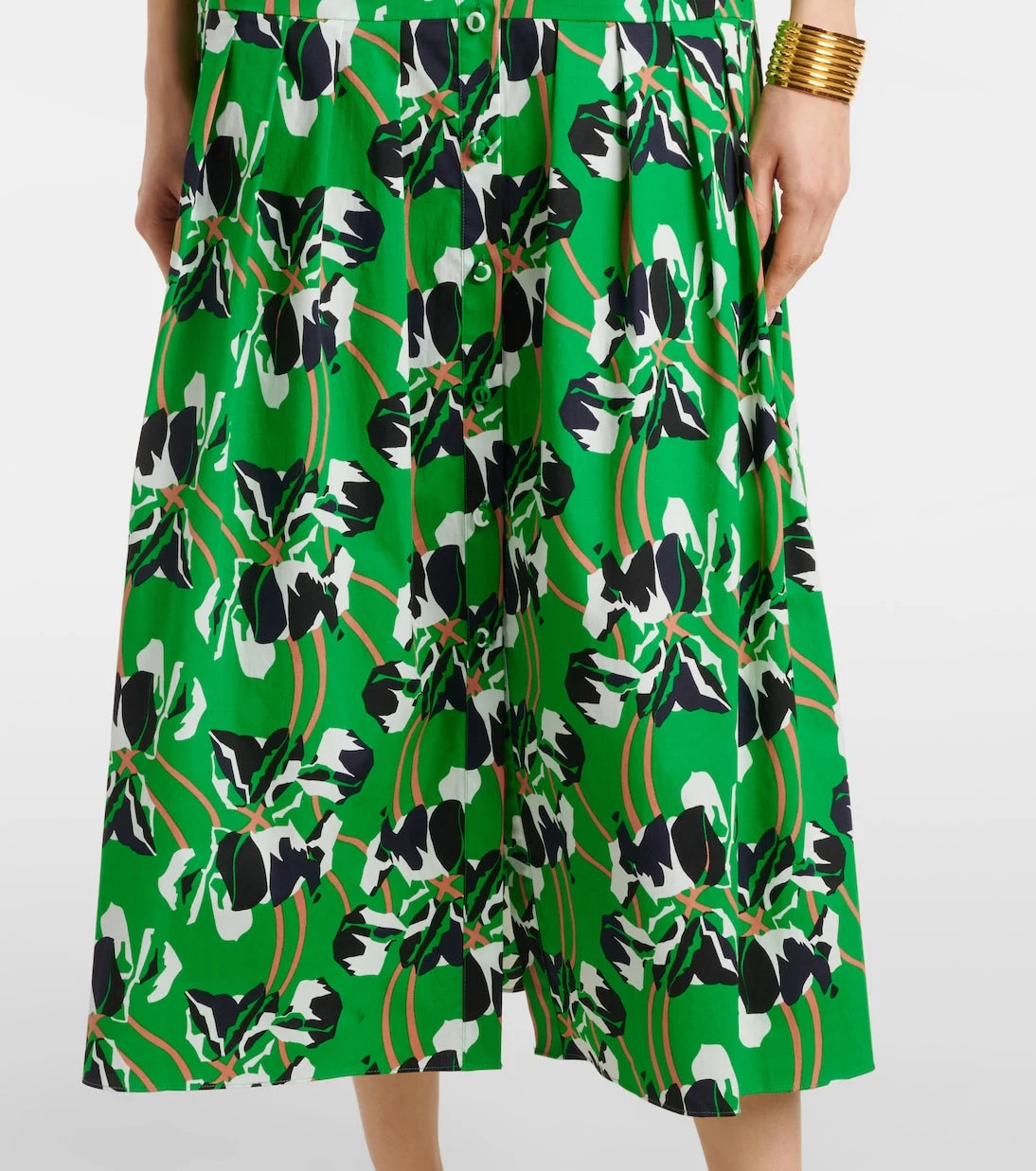Diane von Furstenberg - Jonah printed cotton maxi dress