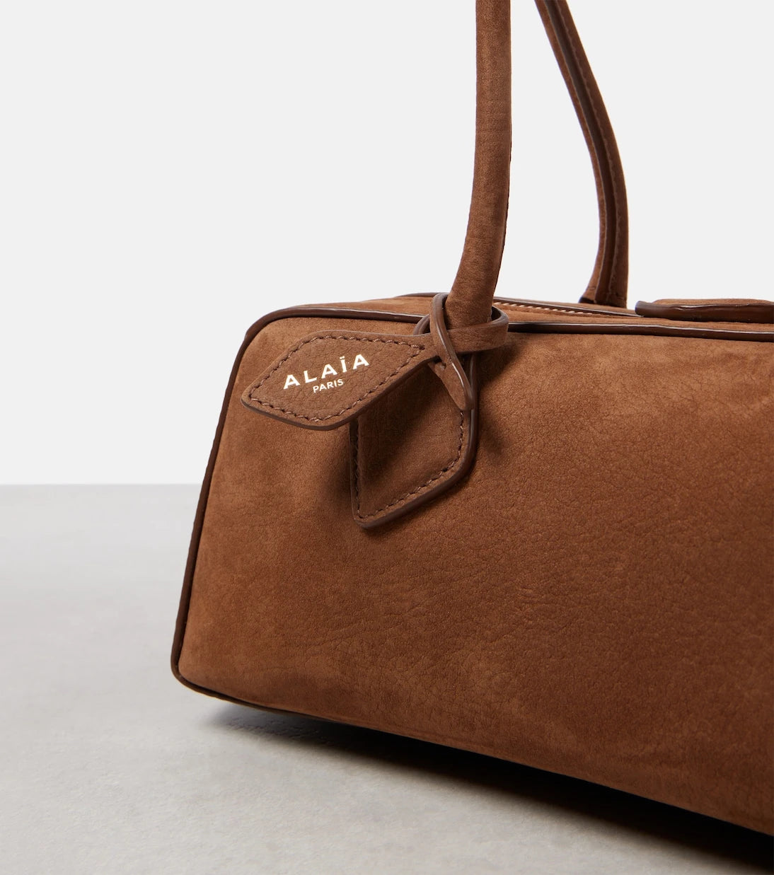 Alaïa - Le Teckel Medium suede shoulder bag