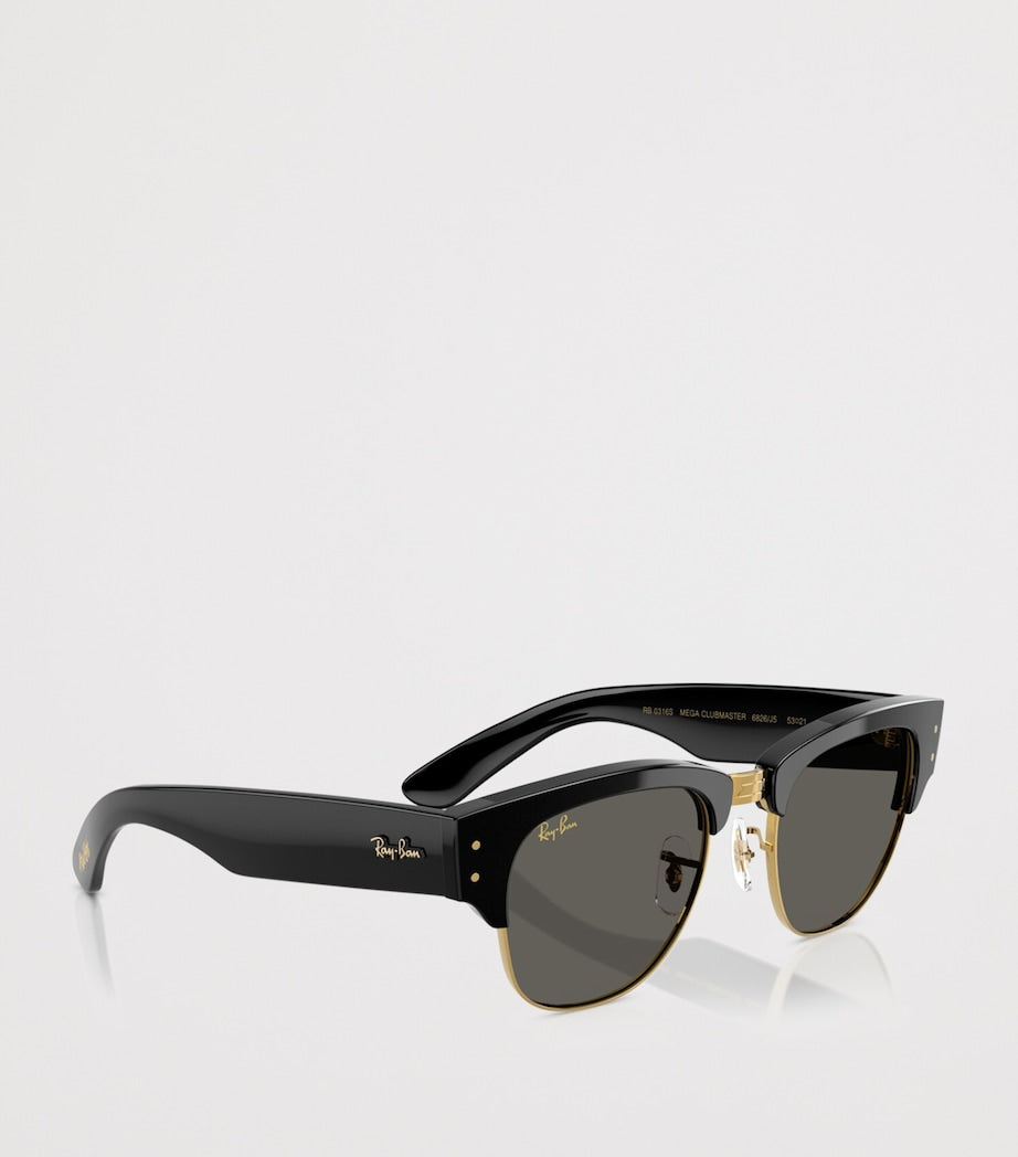 Ray-Ban Black x A$AP Rocky RB0316S Mega Clubmaster Sunglasses