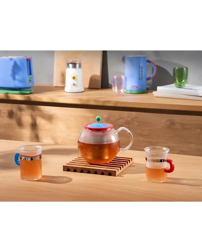 Bodum borosilikat cam çay demleyici MoMA Assam 1 l
