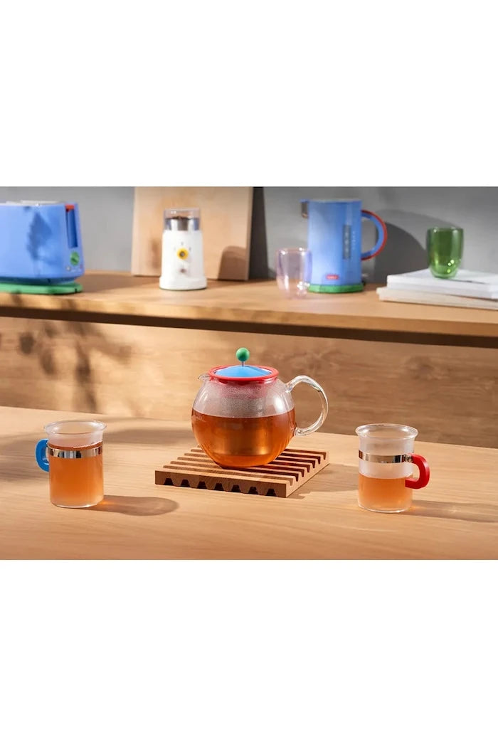 Bodum borosilikat cam çay demleyici MoMA Assam 1 l
